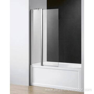 2 panels bathtub screen